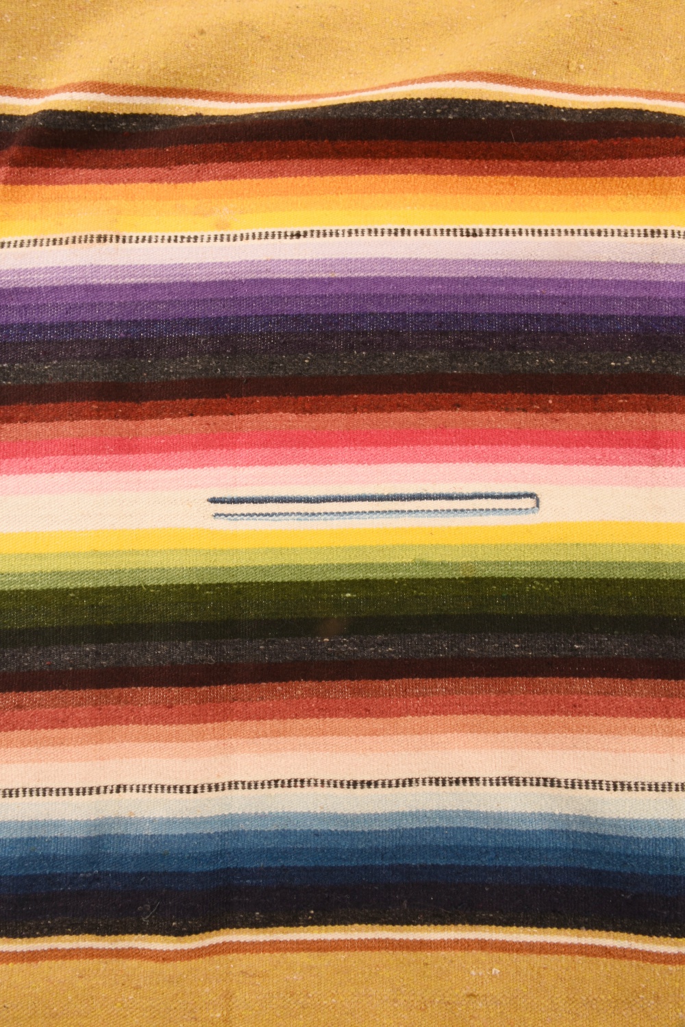 Vintage Southwestern Hand Loomed Serapi Blanket