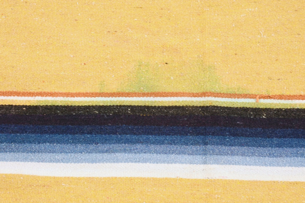 Vintage Southwestern Hand Loomed Serapi Blanket