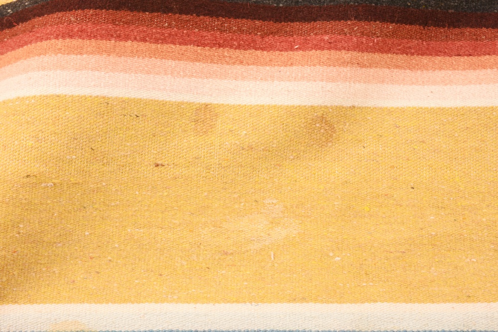 Vintage Southwestern Hand Loomed Serapi Blanket