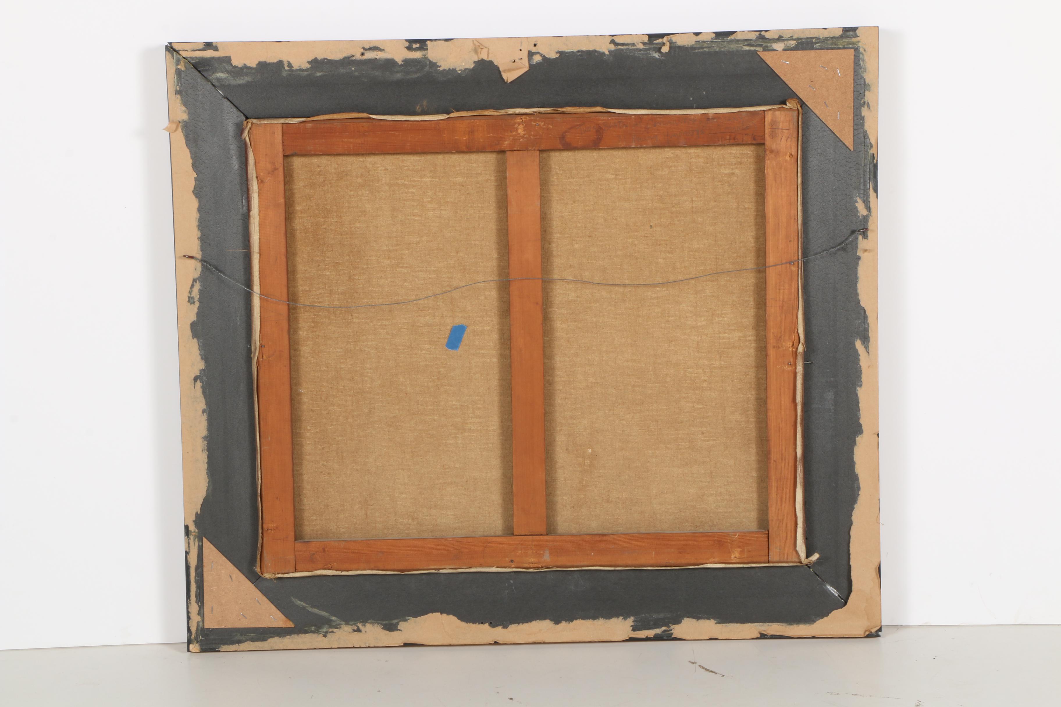 Malcolm Humphreys Oil on Canvas "Tuna Boats at Concarneau"