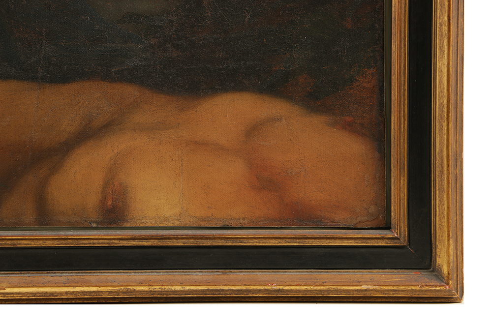 Circa 1700 Northern Italian School Oil Painting on Canvas