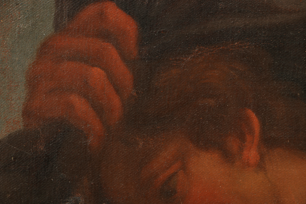 Circa 1700 Northern Italian School Oil Painting on Canvas