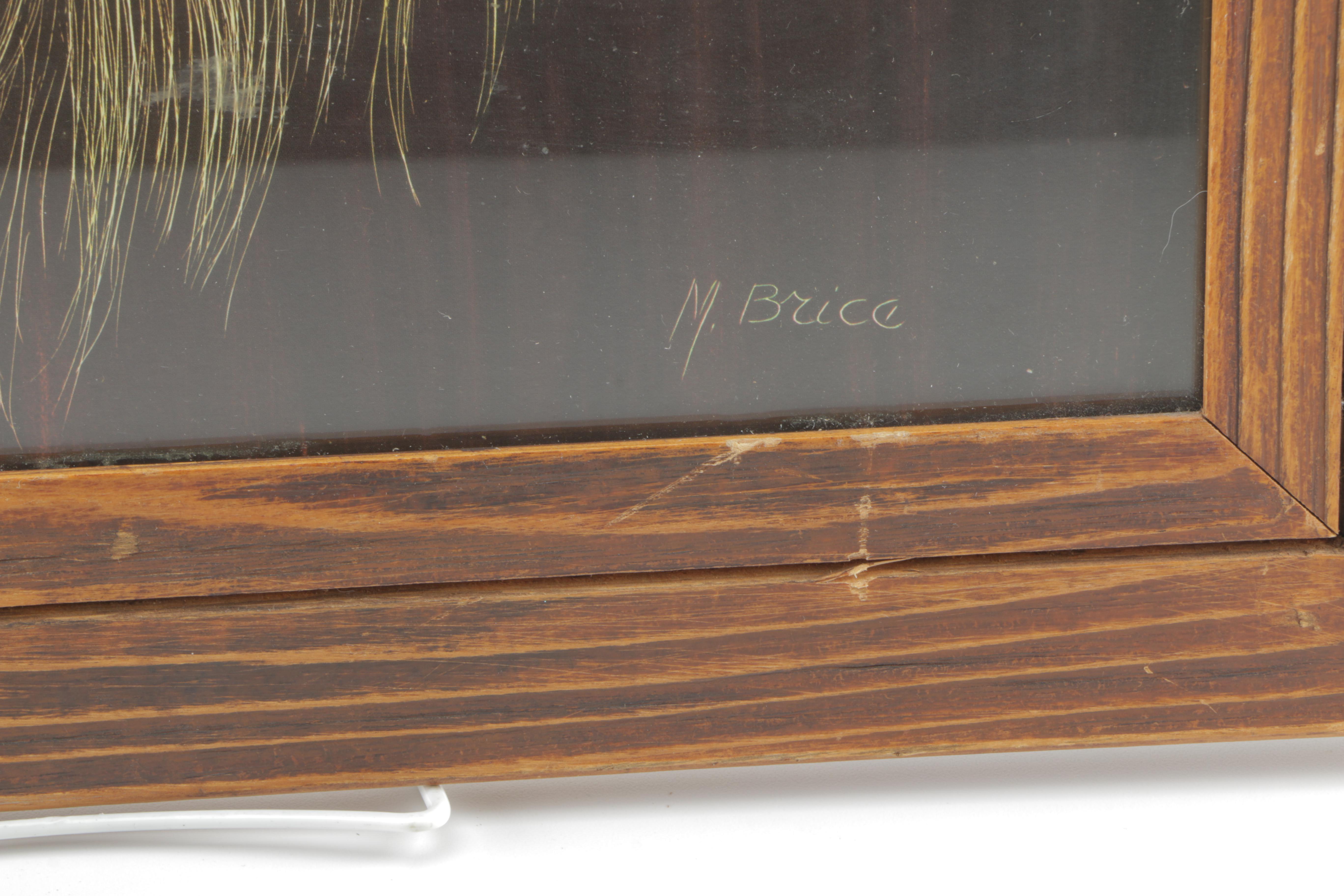 After Marjorie Brice Offset Lithograph of a Lion