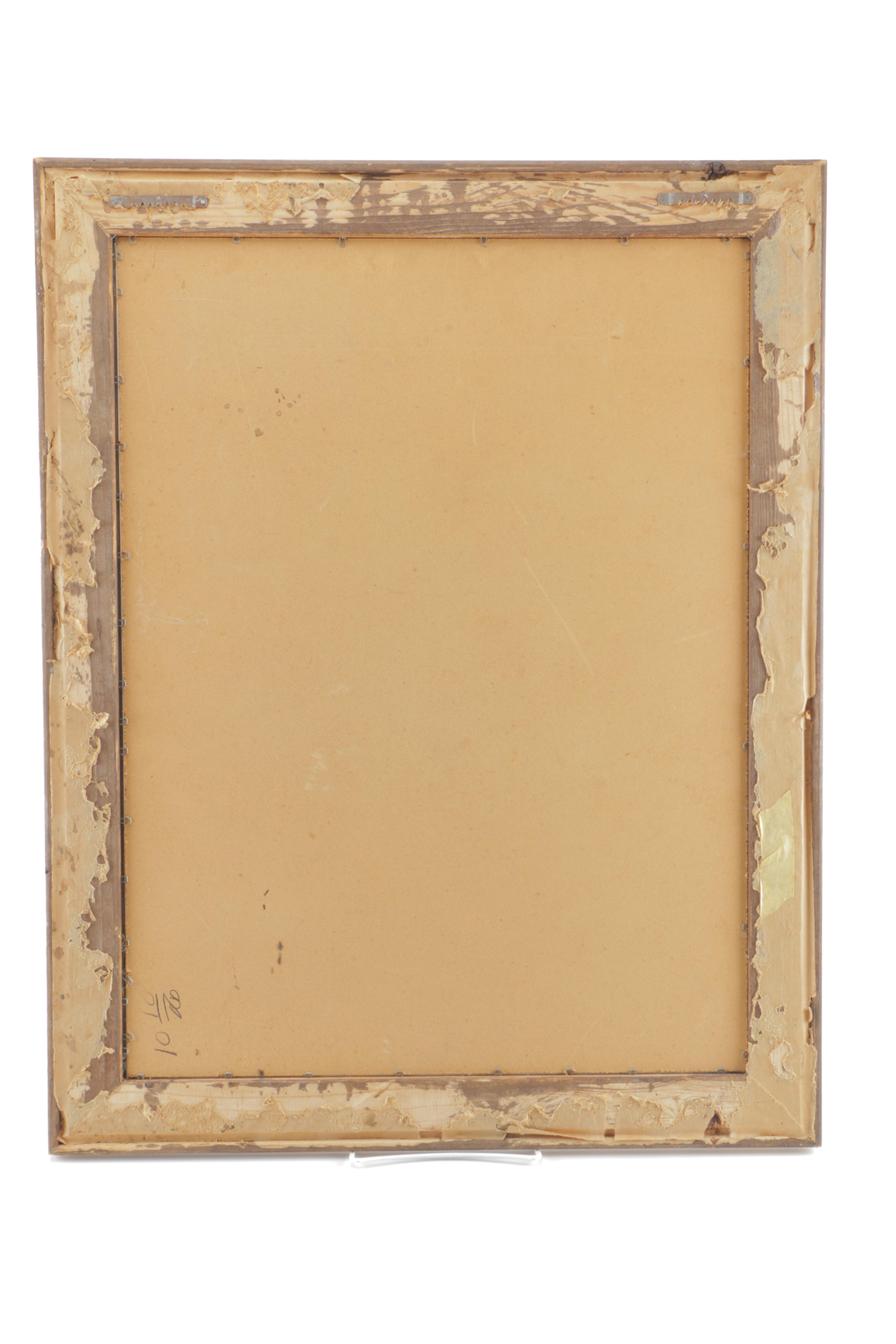 After Marjorie Brice Offset Lithograph of a Lion