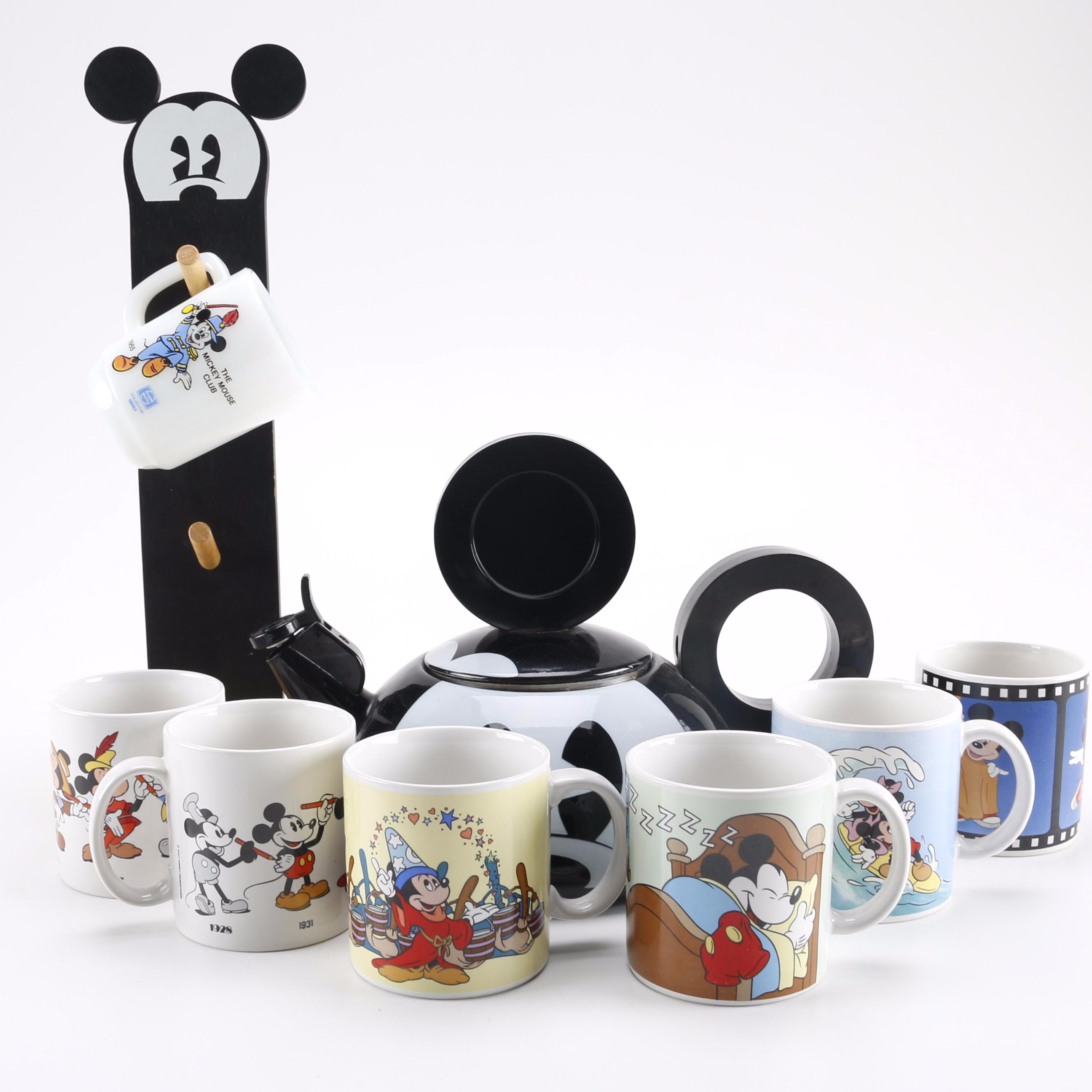 Mickey Mouse Themed Coffee and Tea Tableware