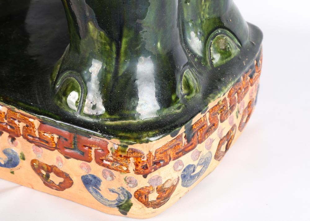 Vietnamese Ceramic Elephant Garden Stools