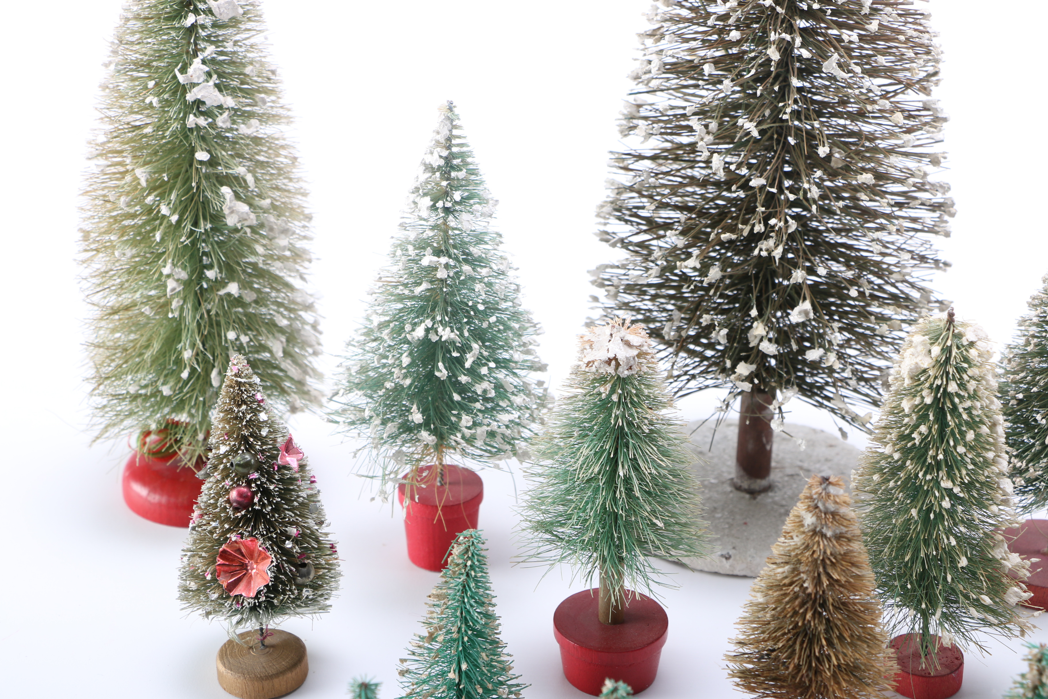 Vintage Faux Christmas Trees