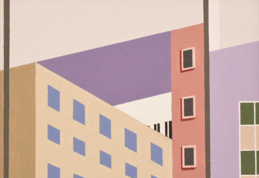 Robert Herrmann (1922-1996) "Some Bank Reflections", 1980