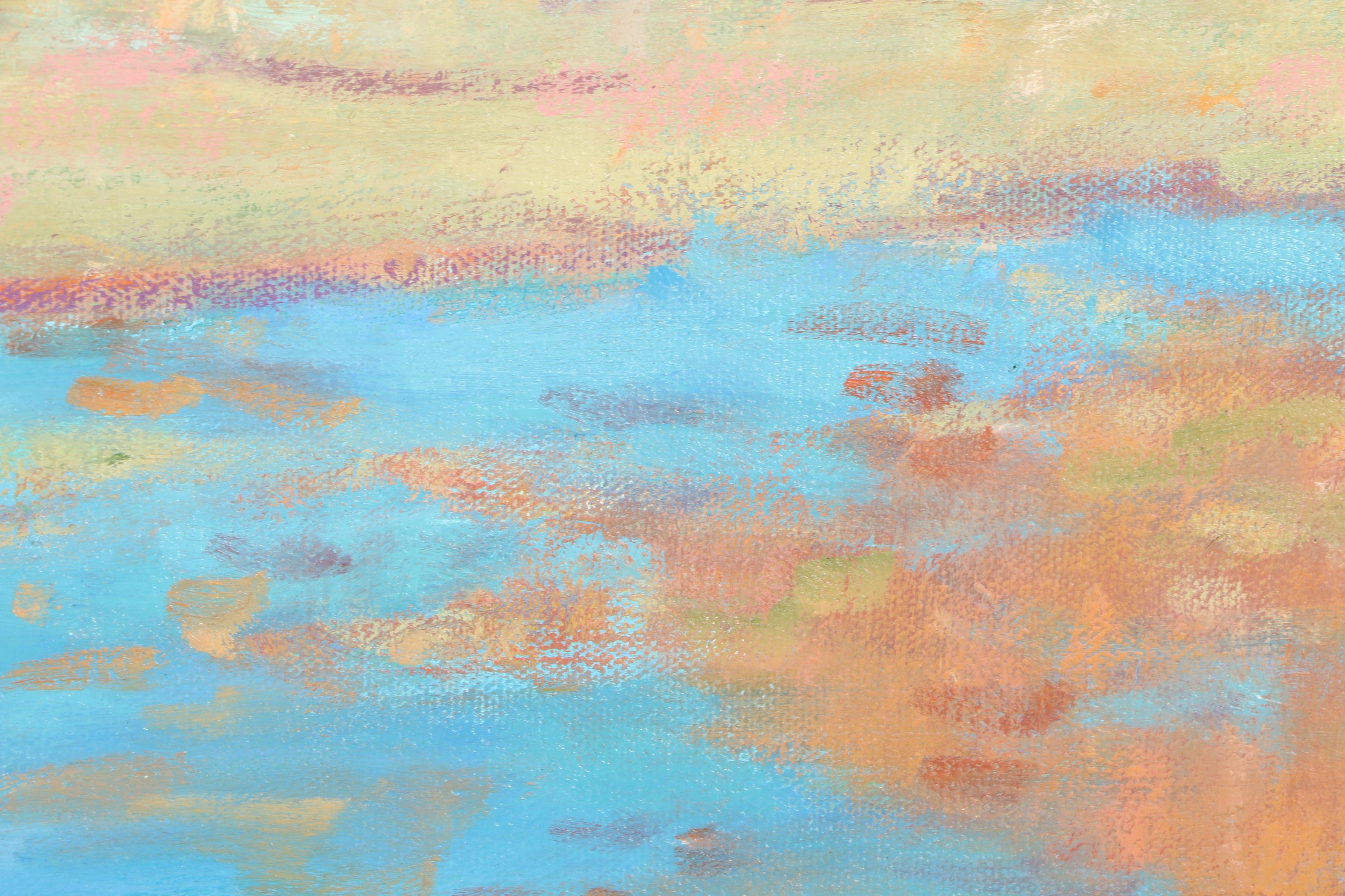 Anne Nordmann Oil on Canvas "A Quiet Stream"