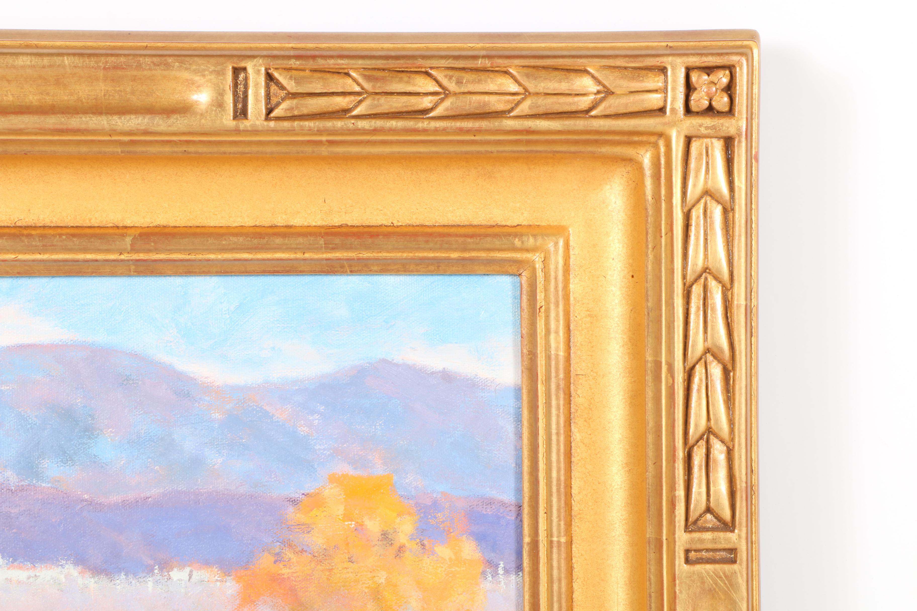 Anne Nordmann Oil on Canvas "A Quiet Stream"