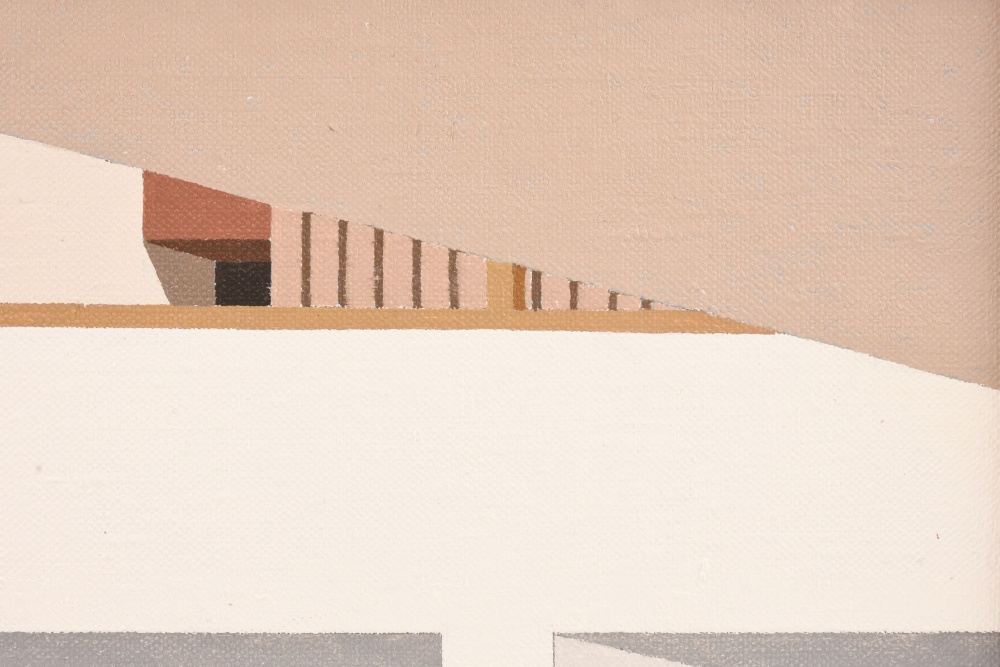 Robert Herrmann (1922-1996) "Bank Plaza Windows"