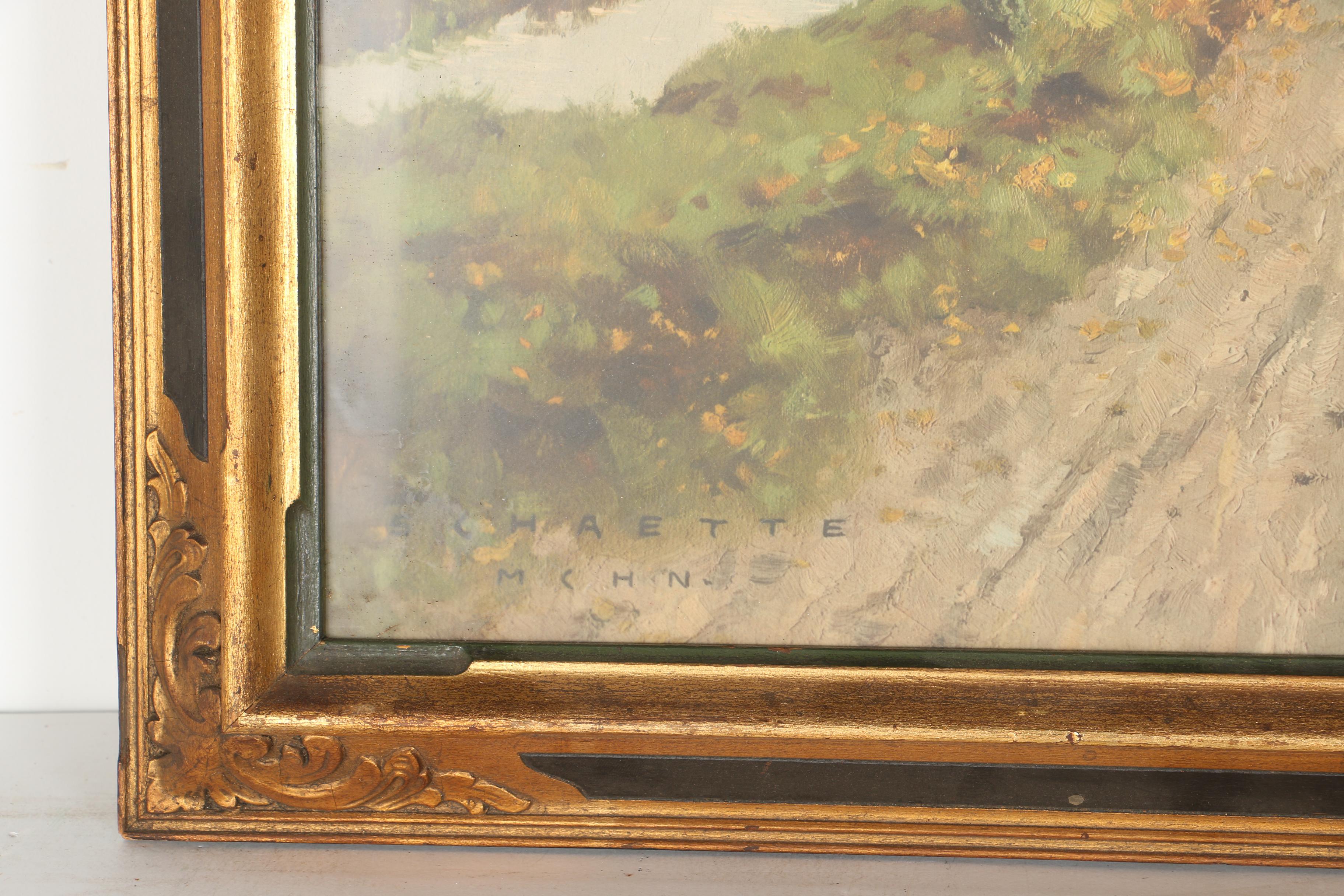 Offset Lithograph Landscapes