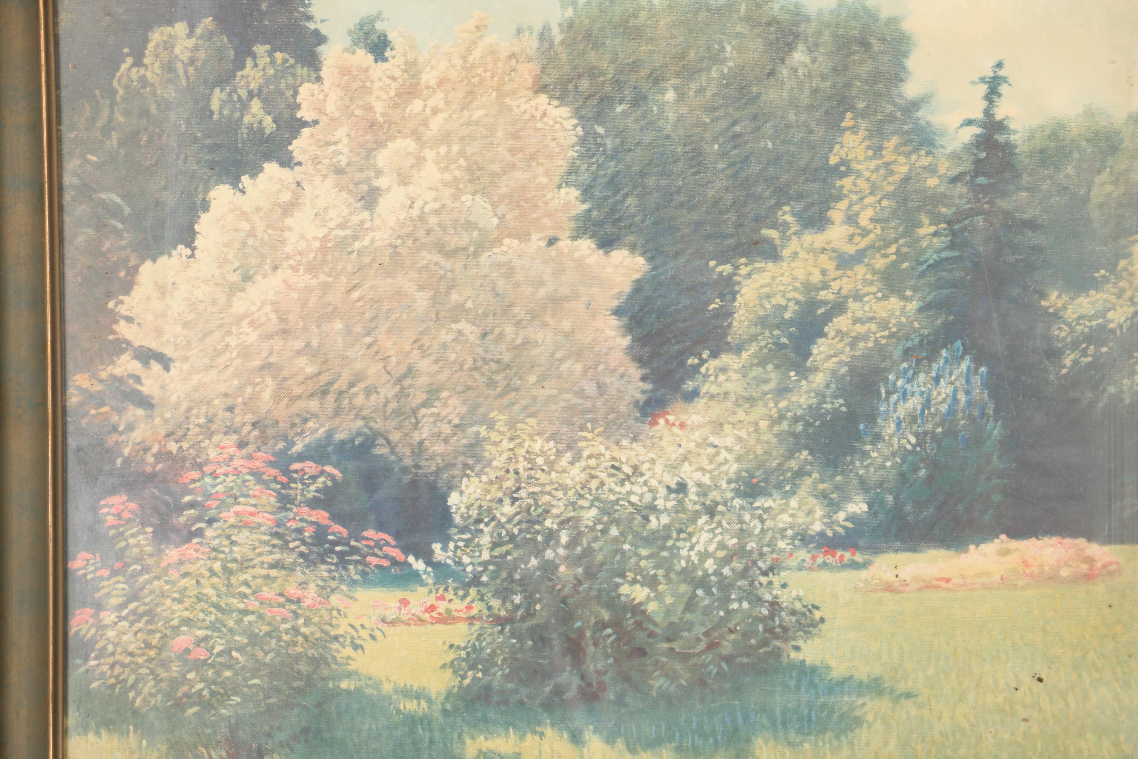 Offset Lithograph Landscapes