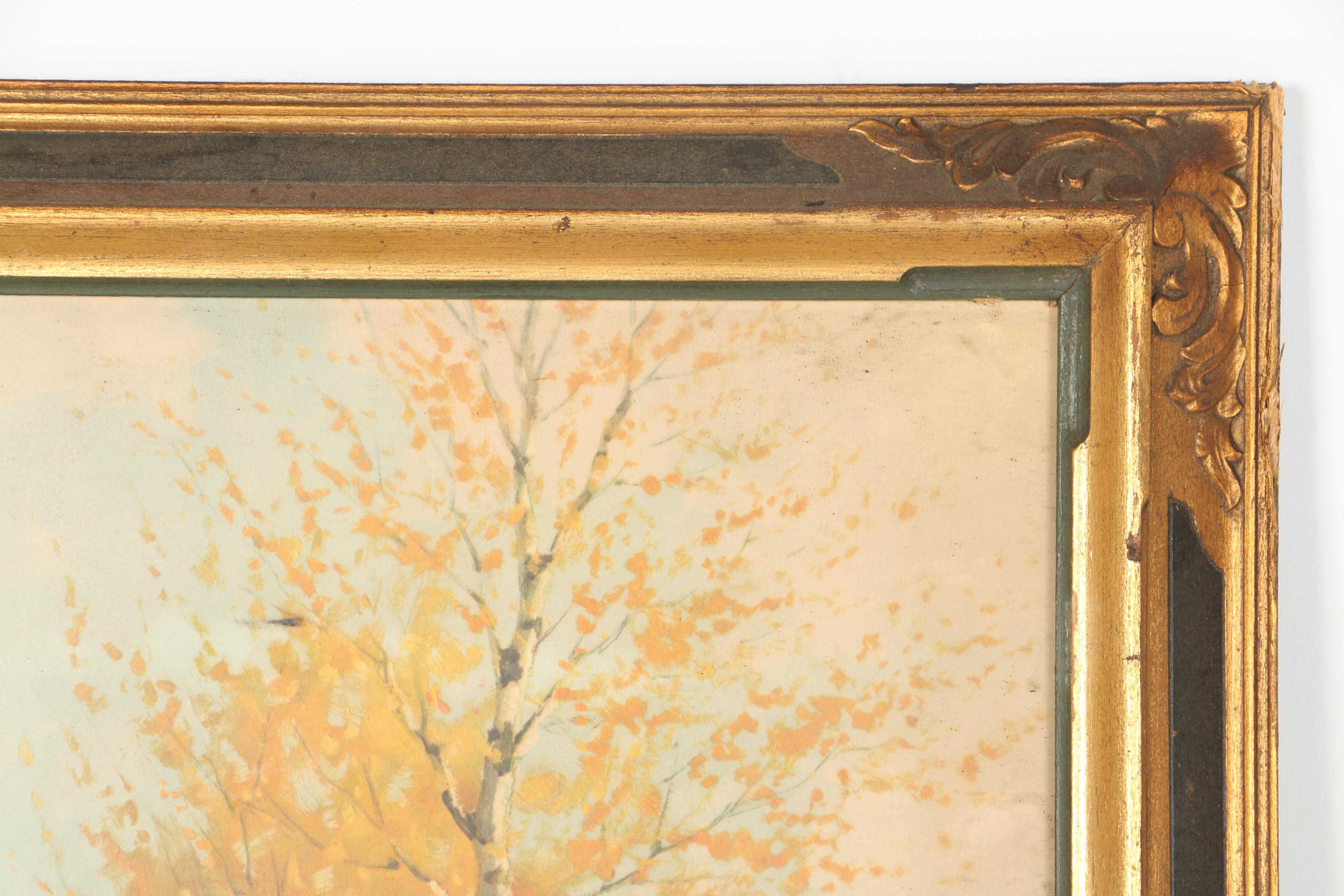 Offset Lithograph Landscapes