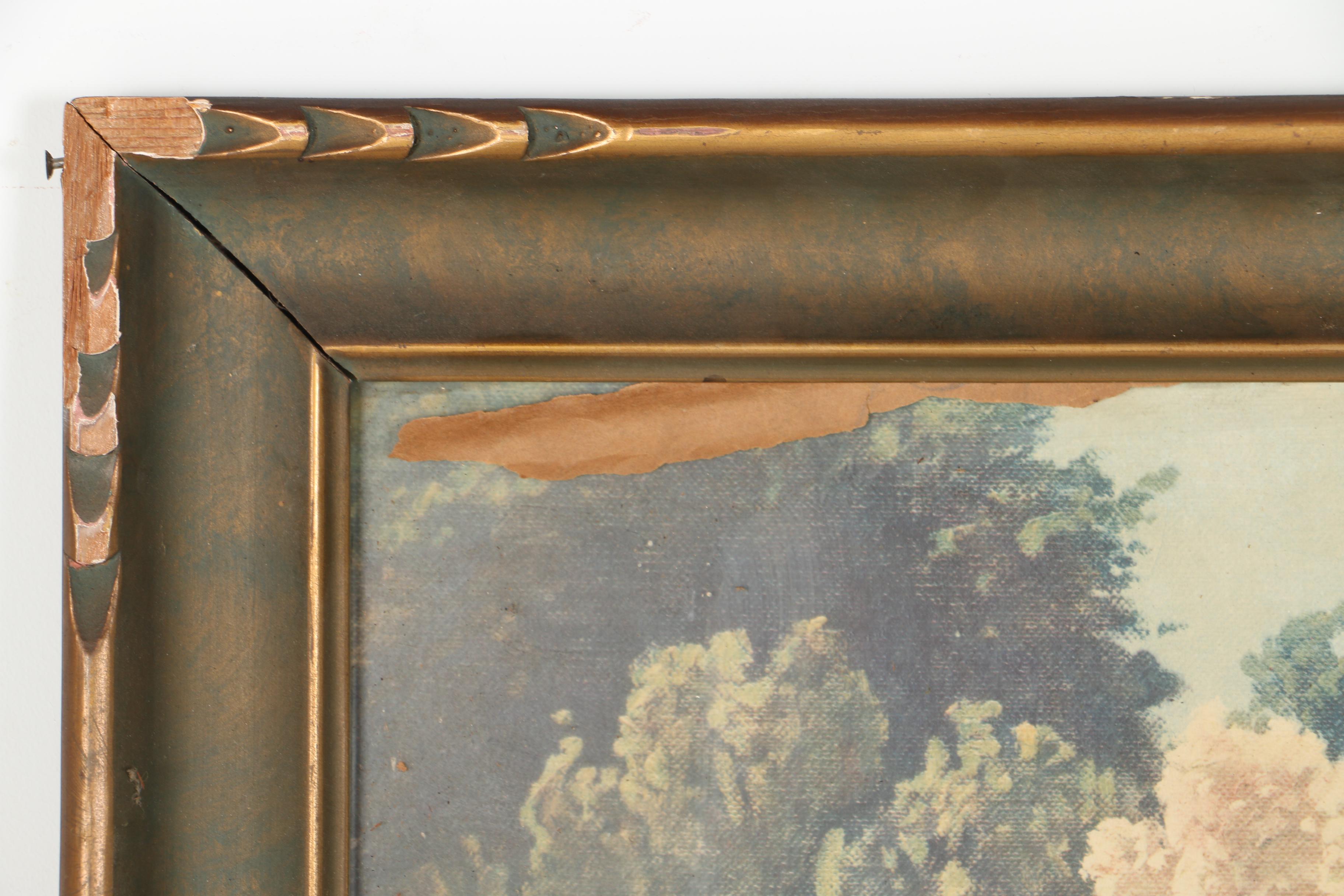 Offset Lithograph Landscapes