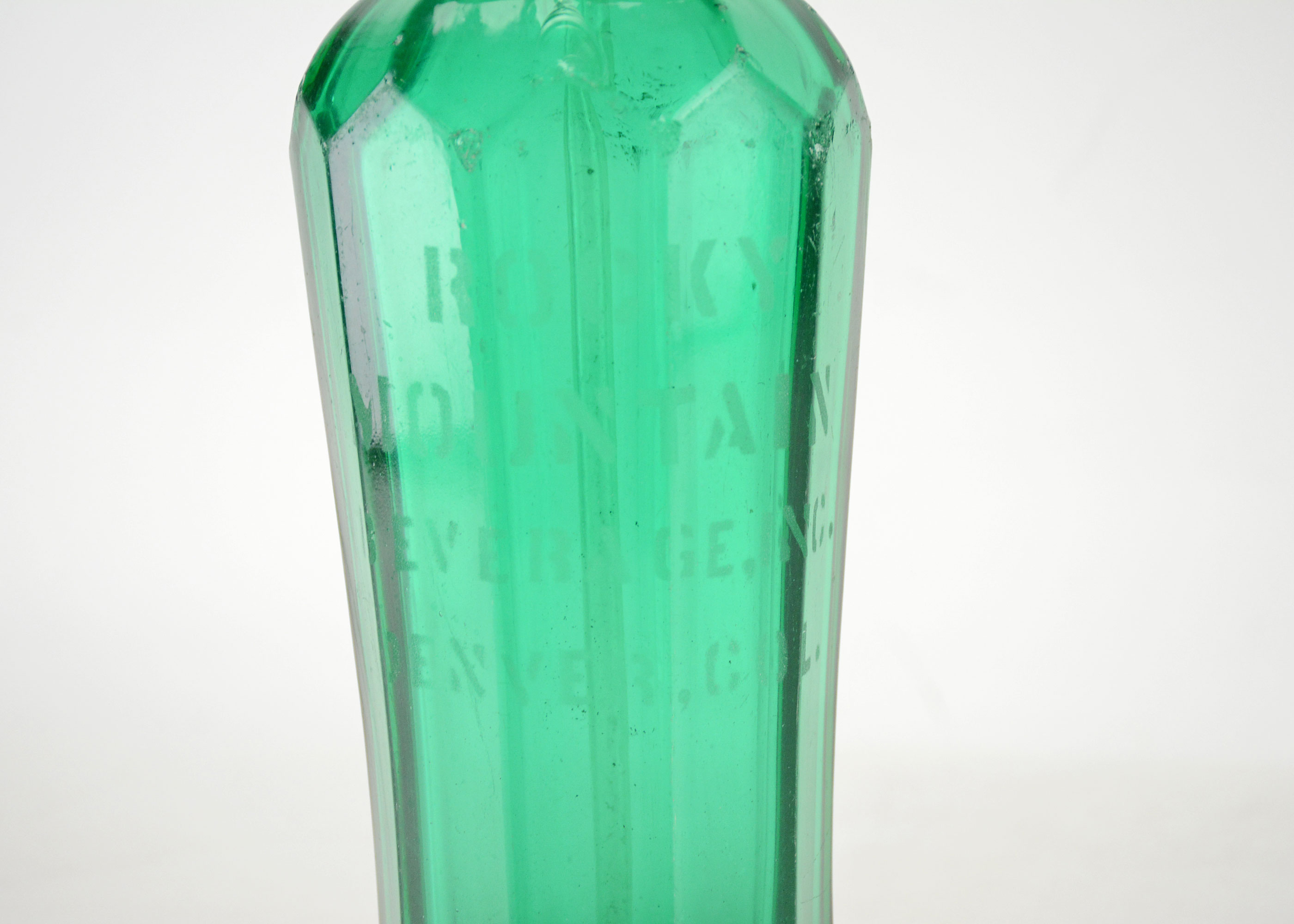 Vintage Rocky Mountain Seltzer Bottle Made in Czechoslovakia