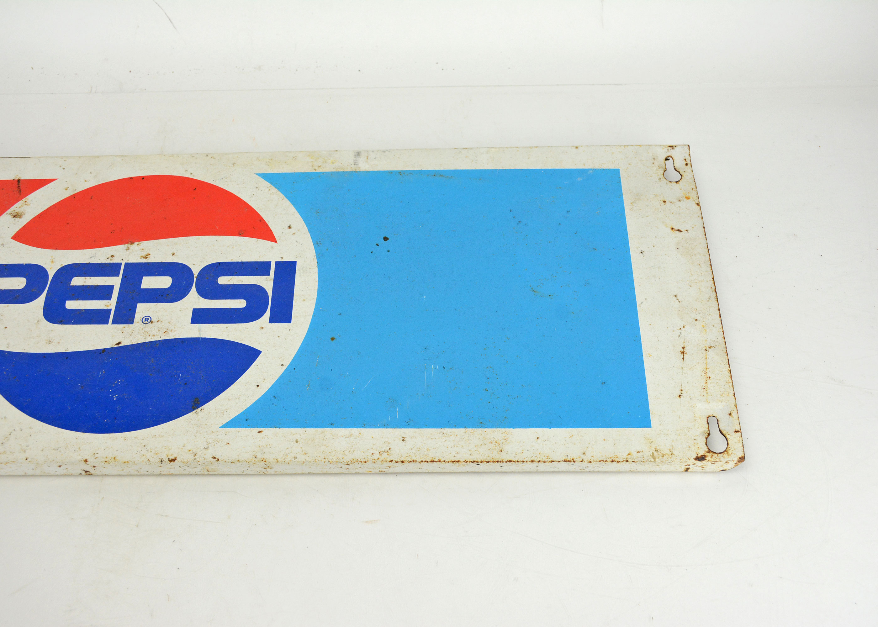 Vintage Metal Pepsi Sign