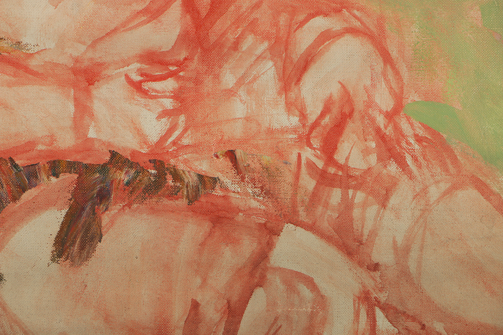 Emily B. Waite Oil Painting on Unstretched Canvas of a Child