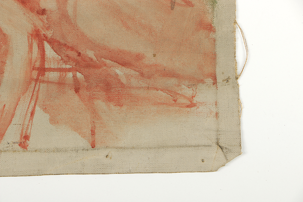 Emily B. Waite Oil Painting on Unstretched Canvas of a Child