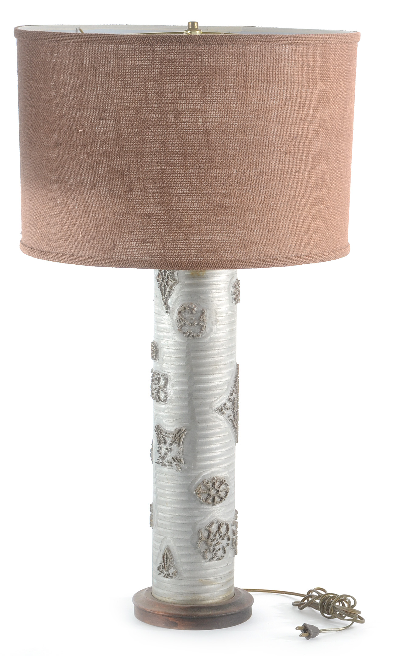 Pair of Metal Table Lamps