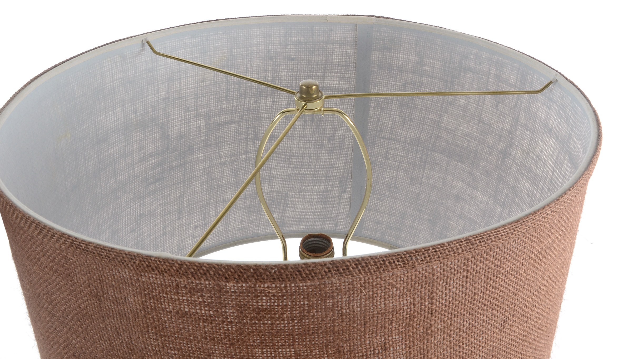 Pair of Metal Table Lamps