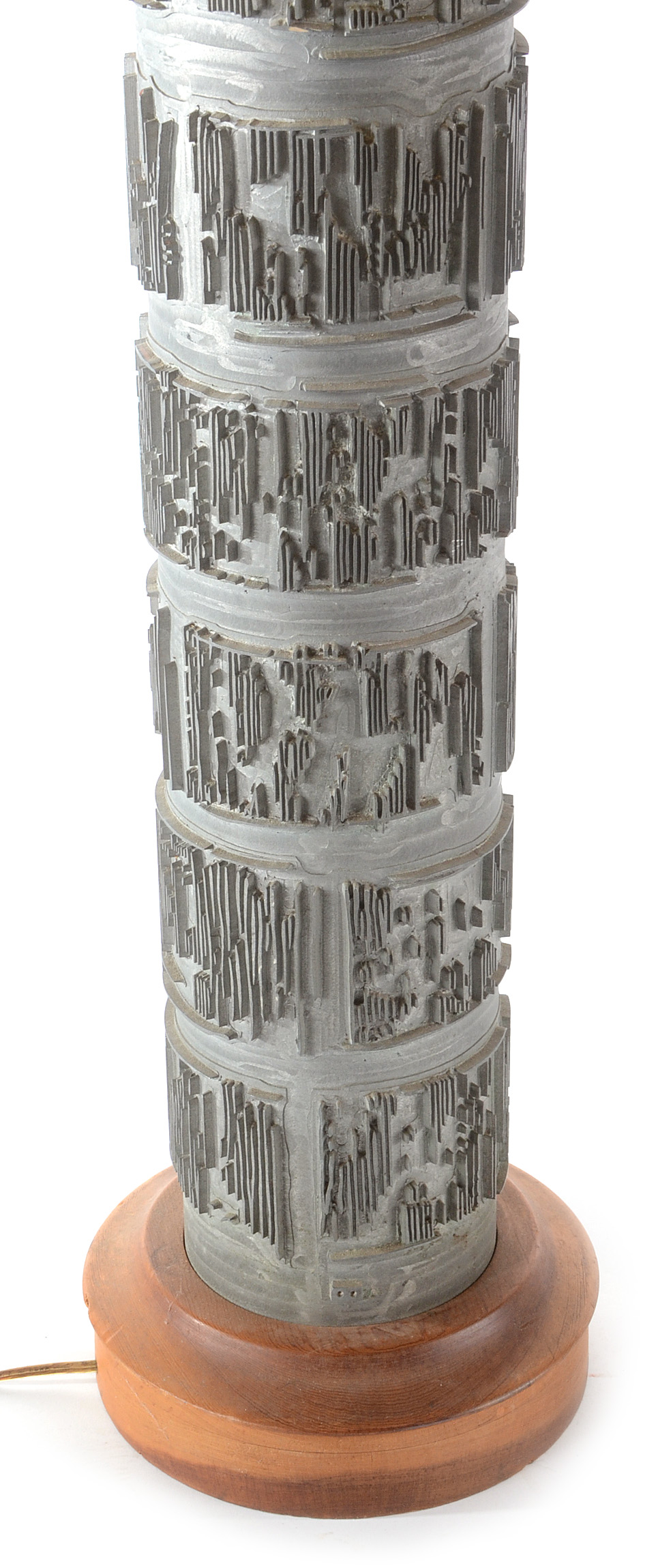 Pair of Metal Table Lamps