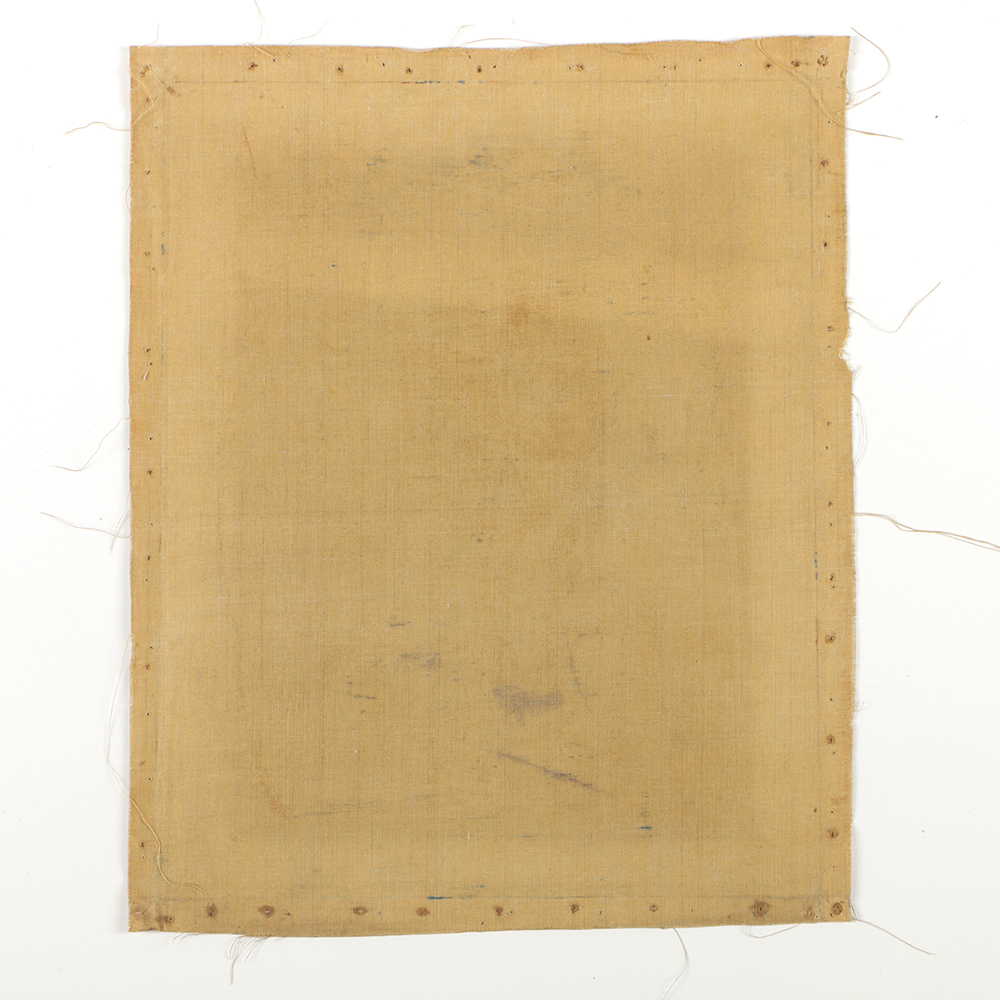 Emily B. Waite Oil Painting on Unstretched Canvas Portrait of a Young Woman