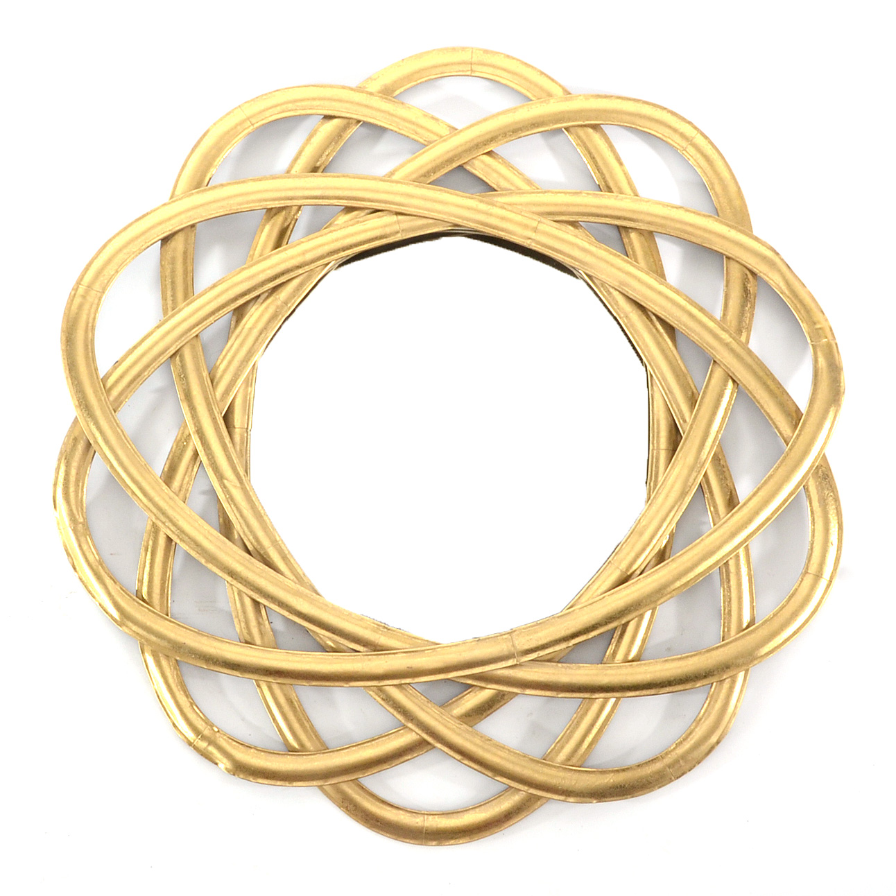 Metal Knot Framed Wall Mirror