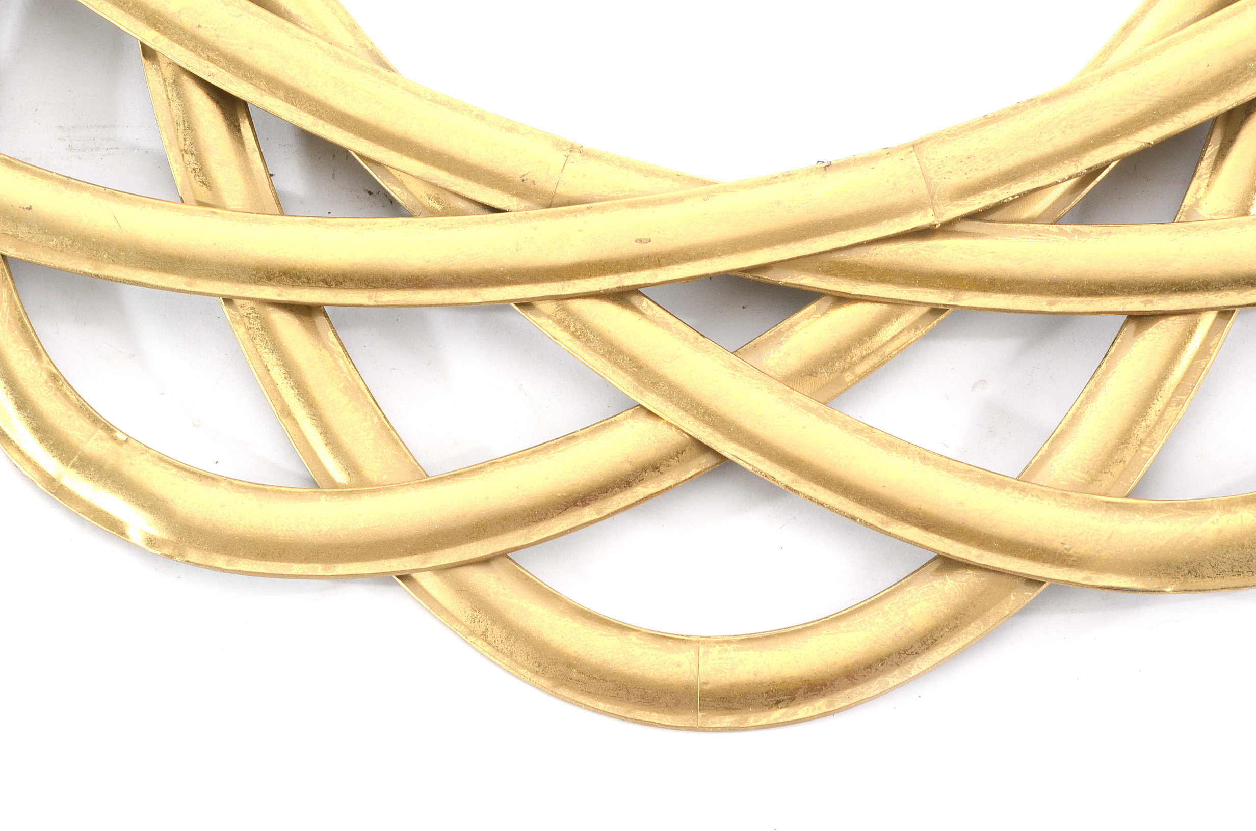 Metal Knot Framed Wall Mirror