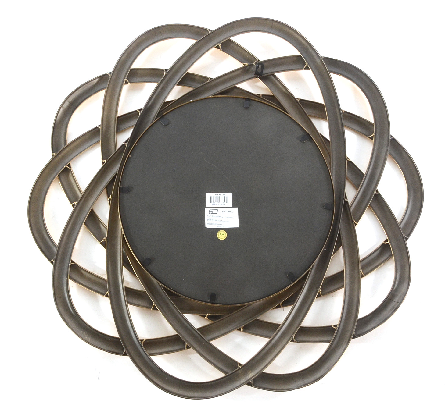 Metal Knot Framed Wall Mirror