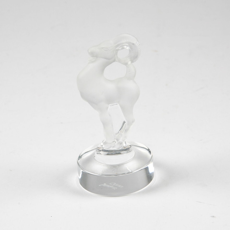 Lalique Crystal Ram