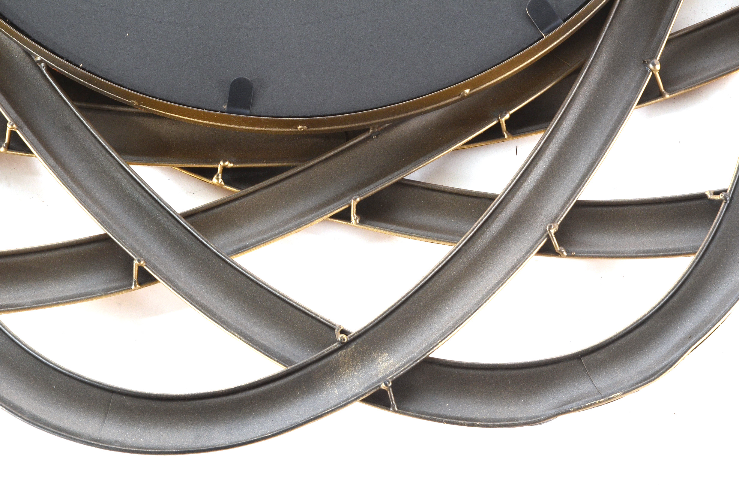 Metal Knot Framed Wall Mirror