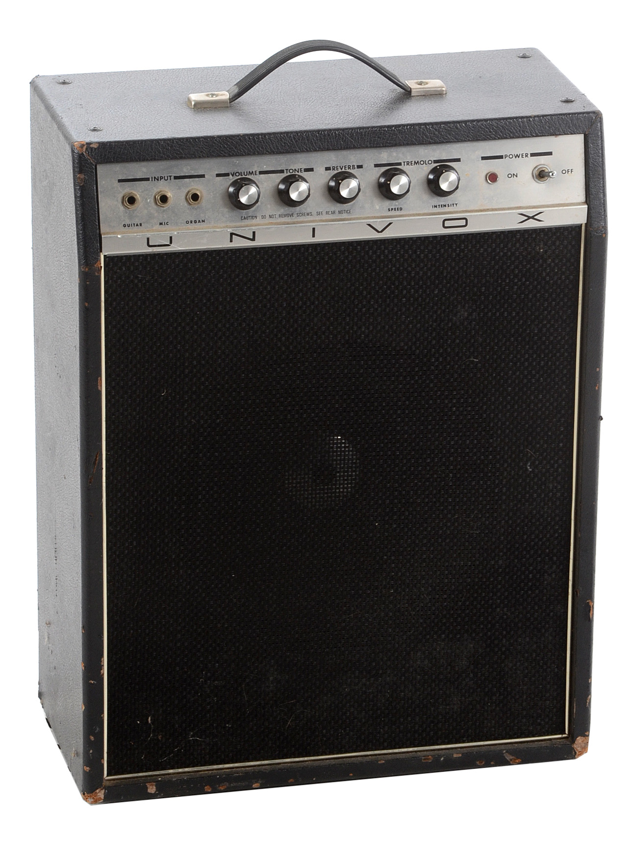 Univox Guitar Amplifier and Microphone Stand