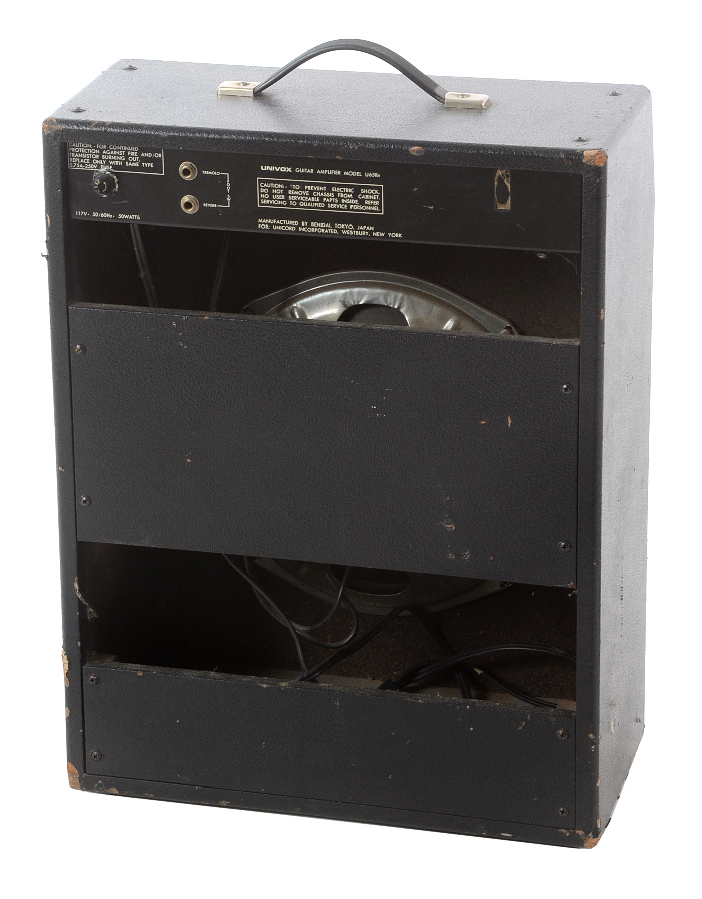 Univox Guitar Amplifier and Microphone Stand