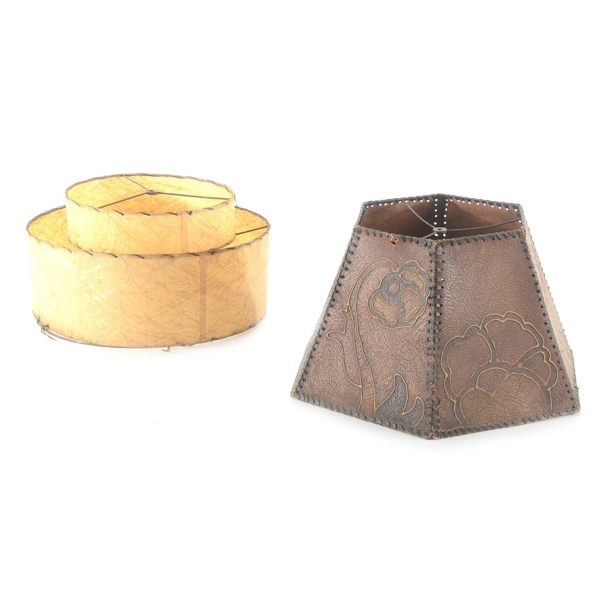 Pair of Mid Century Modern Lamp Shades