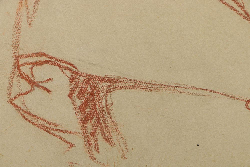 Emily B. Waite Pastel on Paper Portrait of a Woman