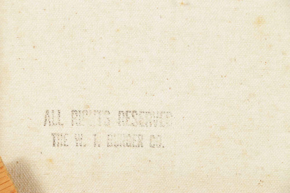 Michel Cordi Oil Painting on Canvas Folk Art Saloon