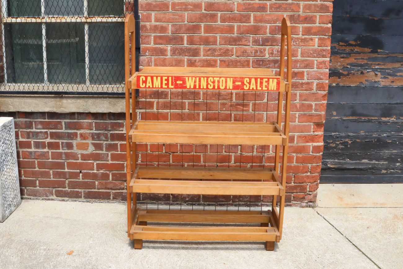 Vintage Cigarette Display Rack