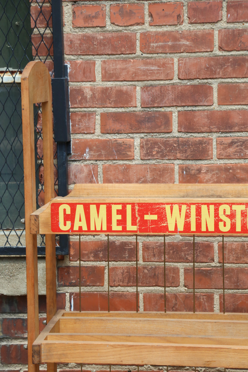 Vintage Cigarette Display Rack