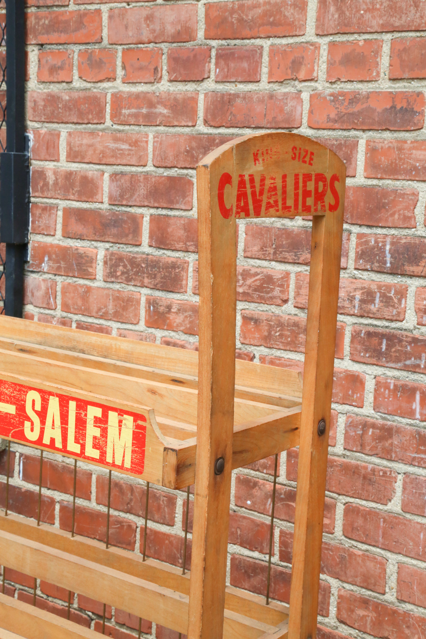 Vintage Cigarette Display Rack