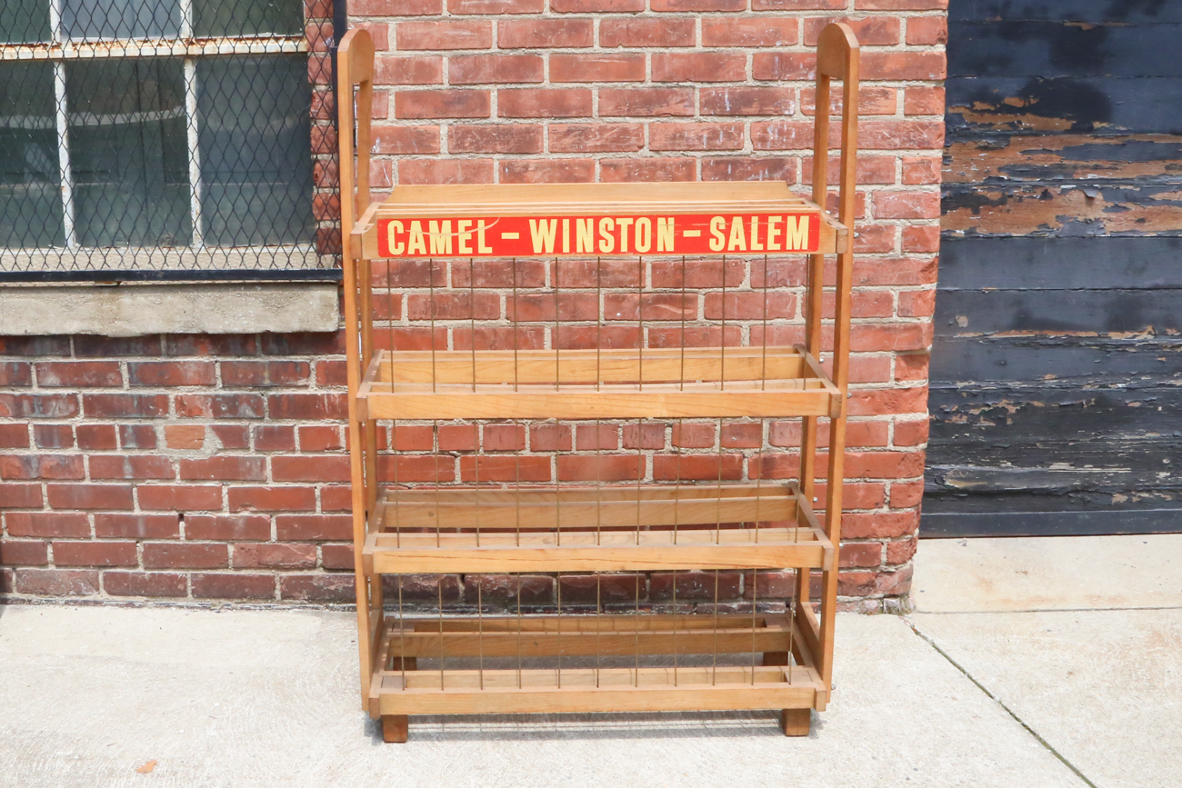 Vintage Cigarette Display Rack