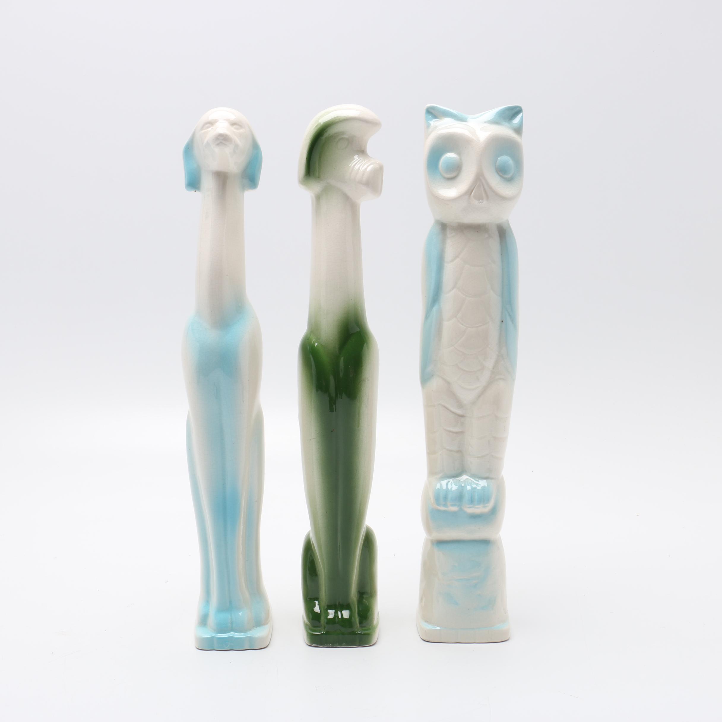 Three Vintage Ceramic Figures