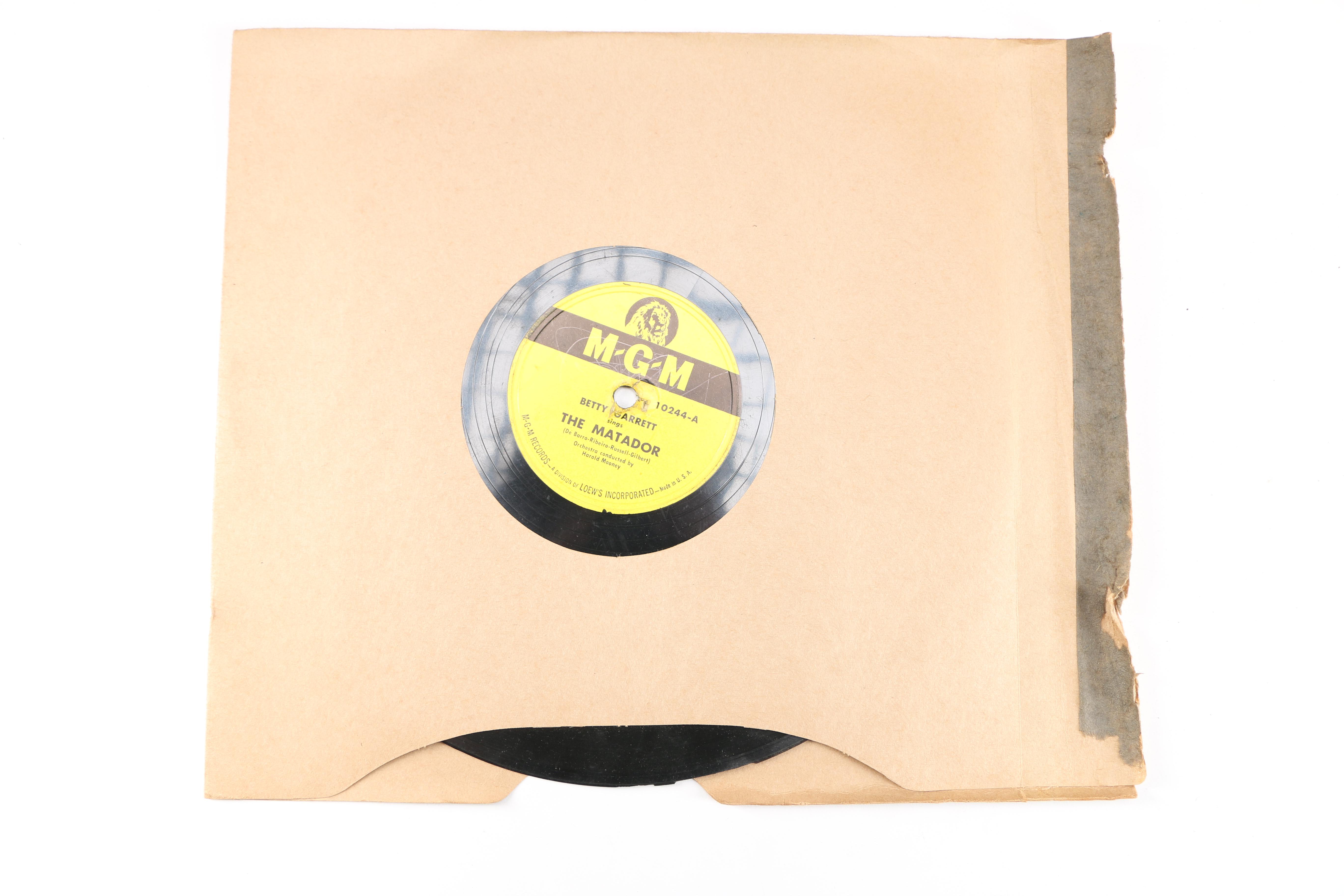 Artie Shaw and Other Big Band/Orchestral 78 rpm Records