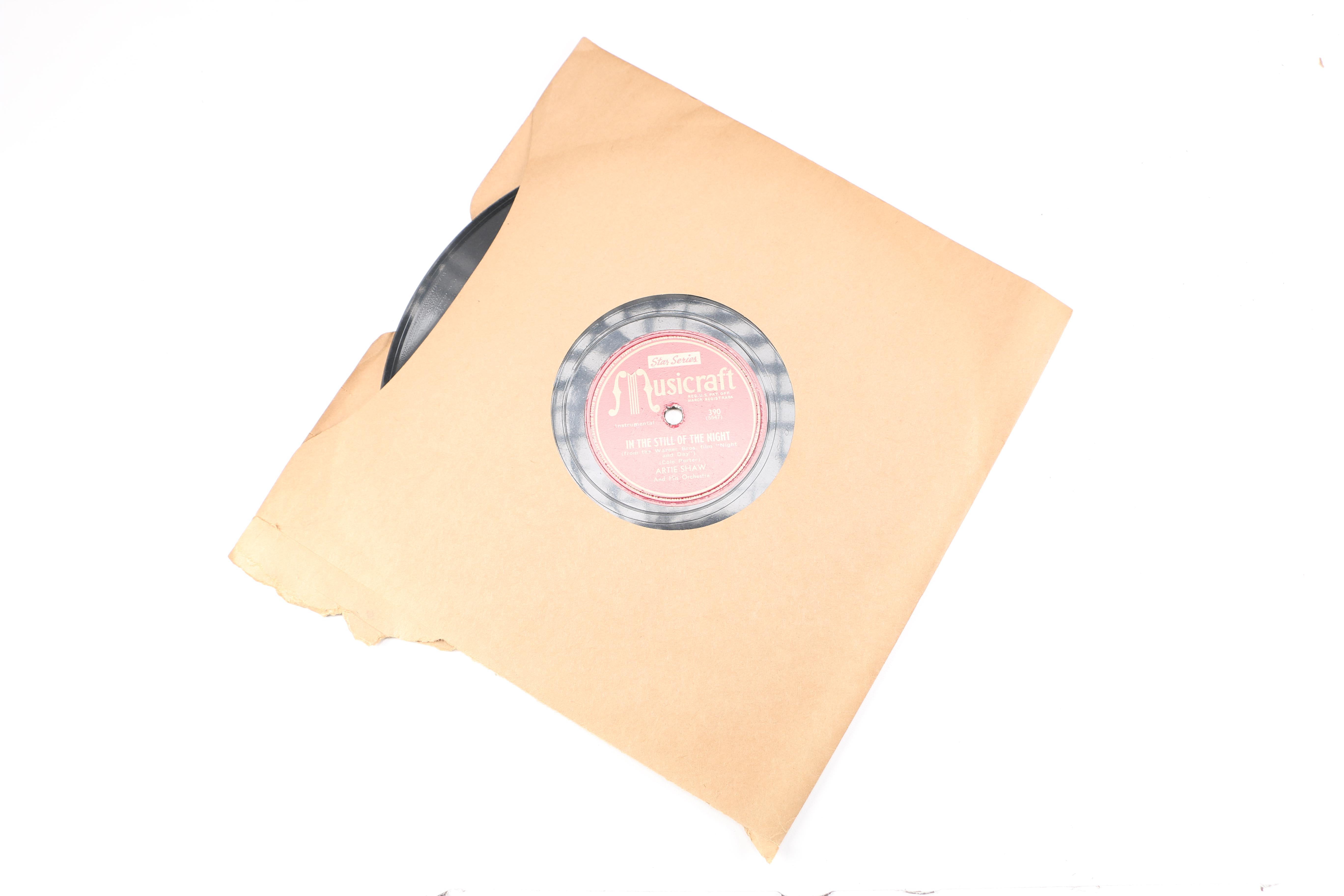 Artie Shaw and Other Big Band/Orchestral 78 rpm Records