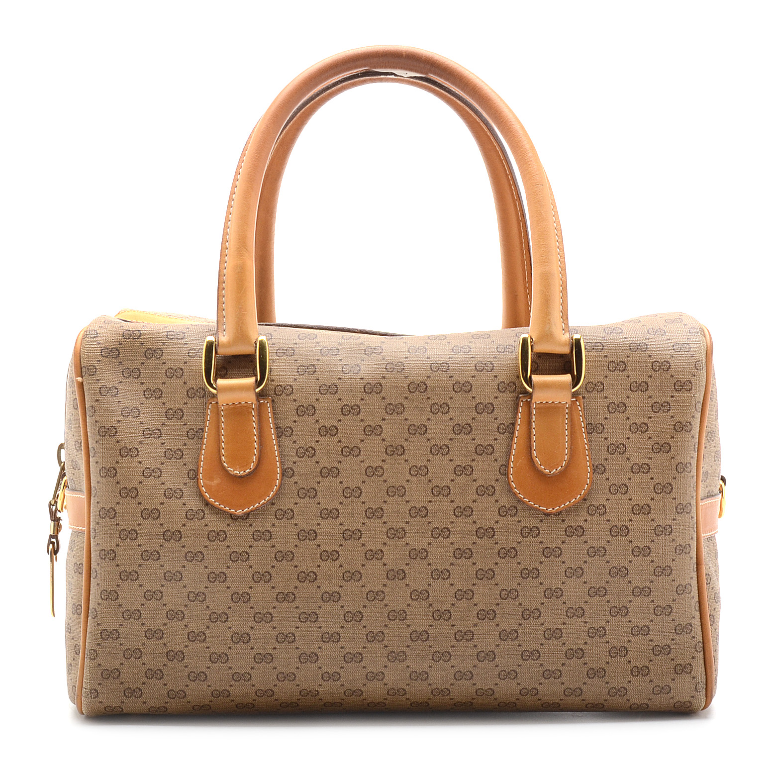 Vintage Gucci Monogram Canvas Doctor Bag