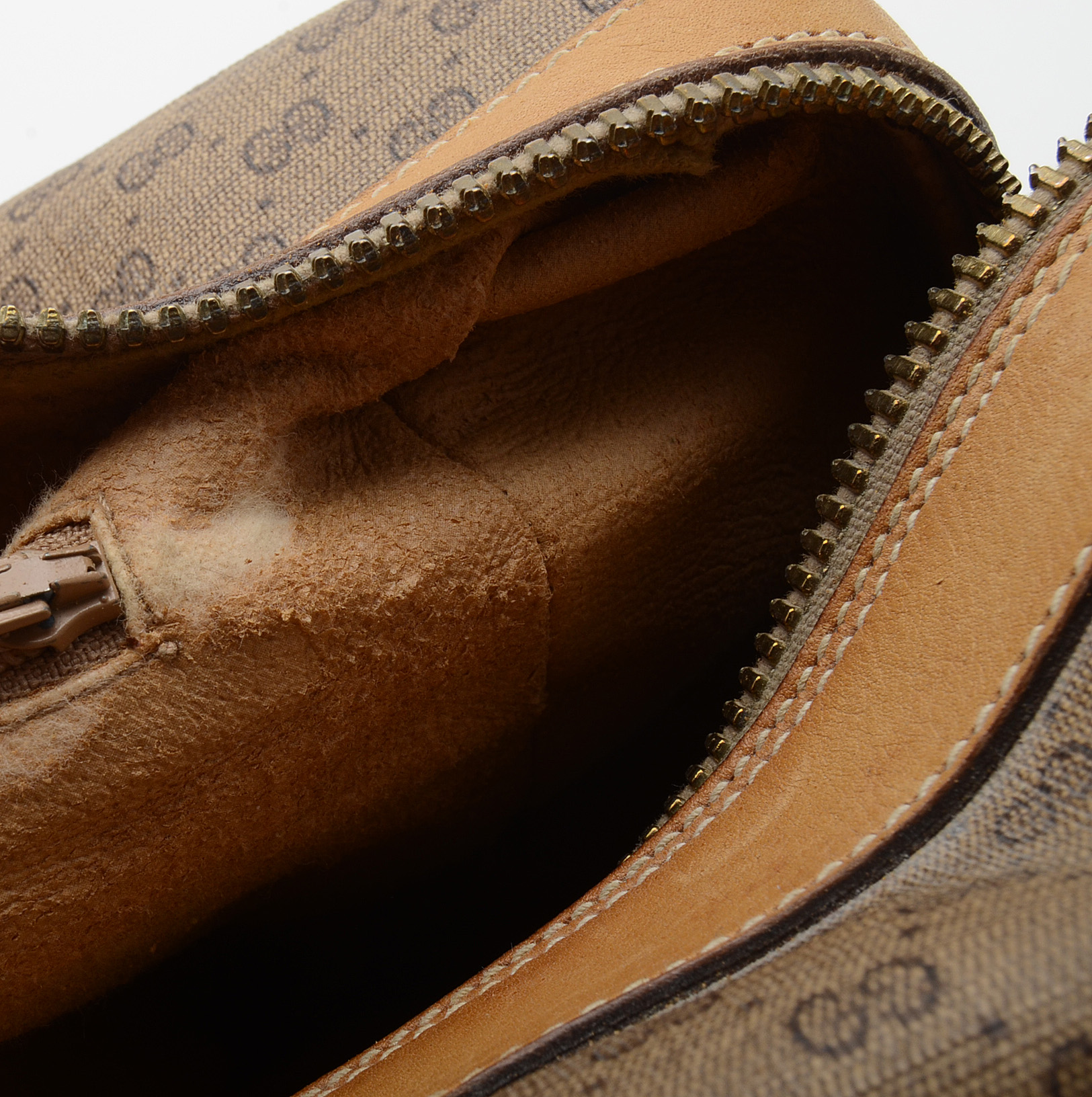 Vintage Gucci Monogram Canvas Doctor Bag