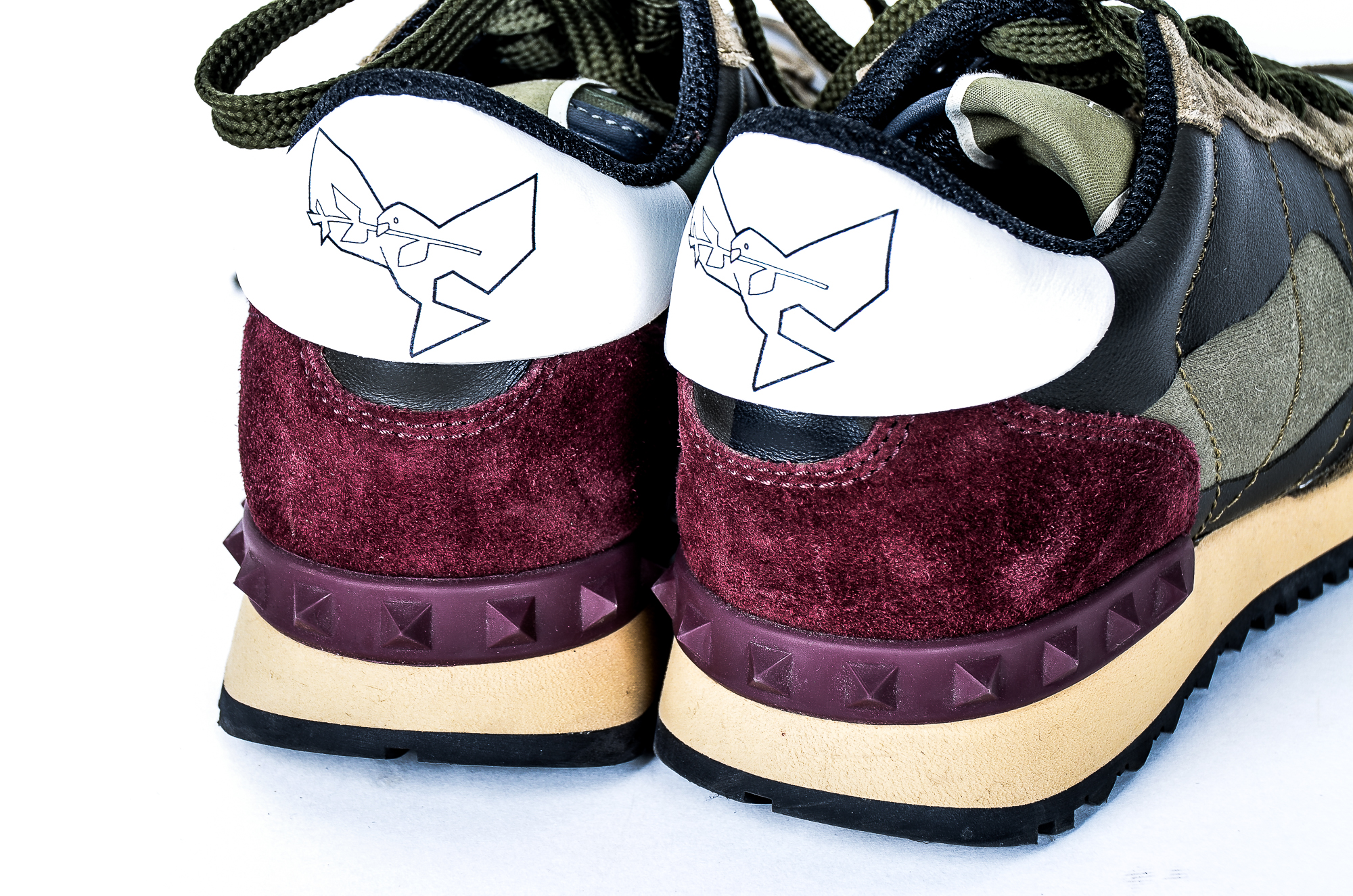 Women's Valentino Rockrunner Camouflage Sneakers