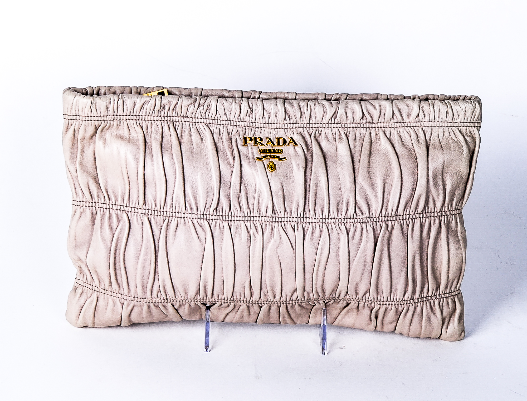 Prada Nappa Gaufre Clutch
