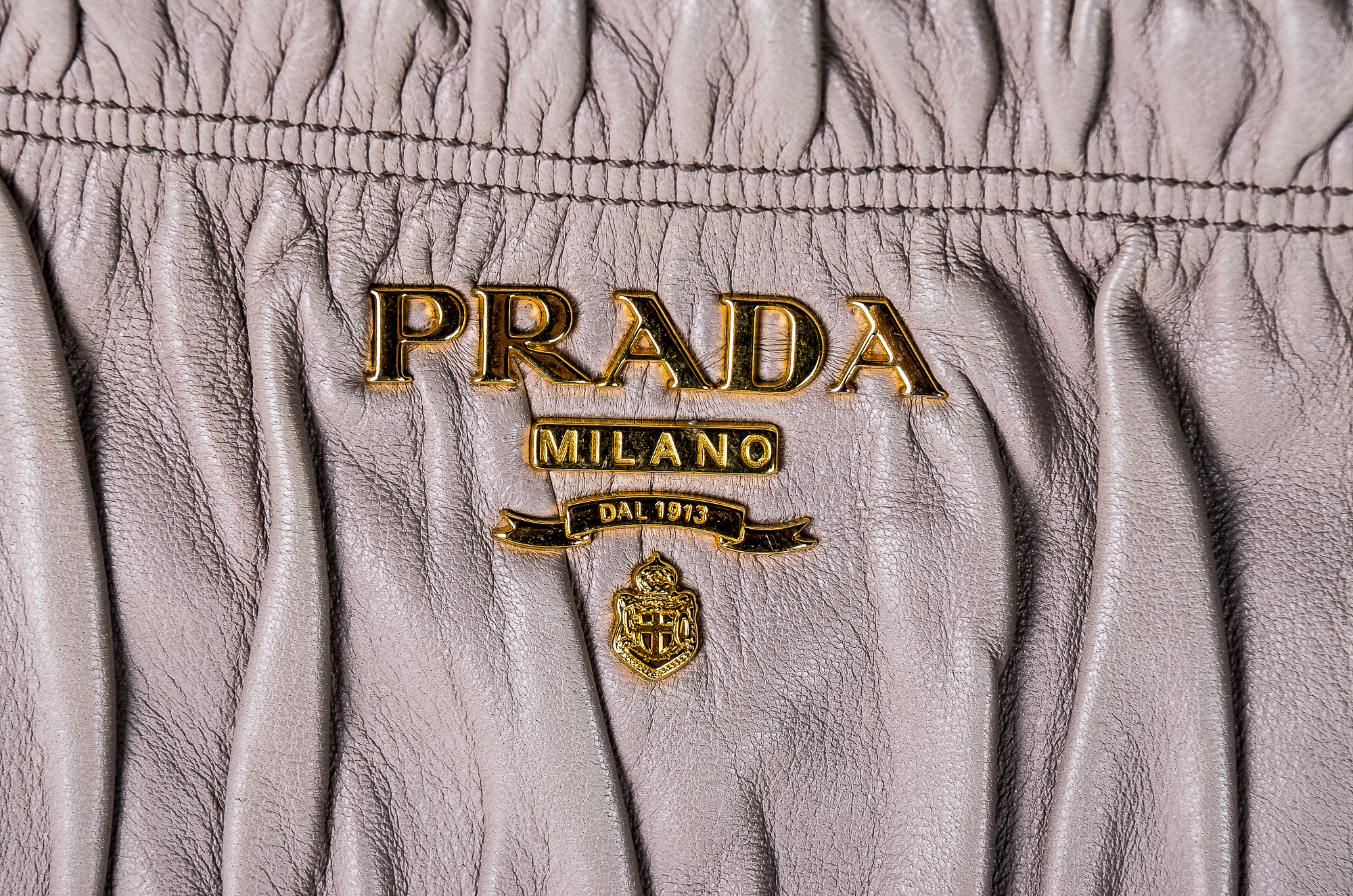 Prada Nappa Gaufre Clutch