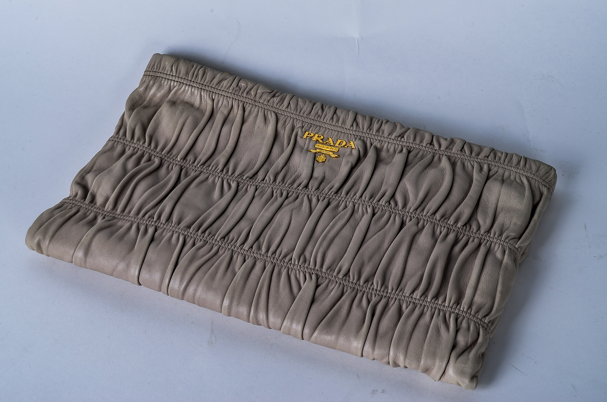 Prada Nappa Gaufre Clutch